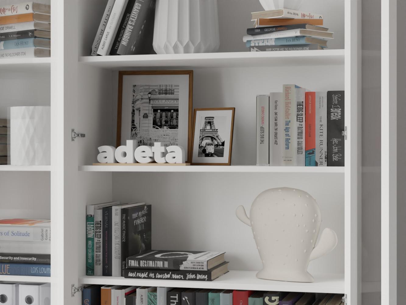 Книжный шкаф Билли 344 white ИКЕА (IKEA) изображение товара