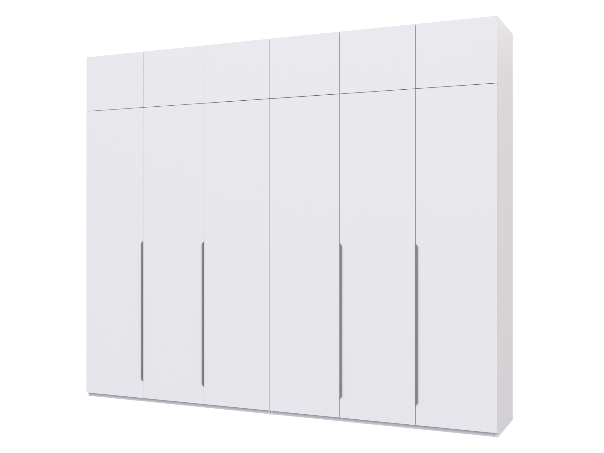 Распашной шкаф Пакс Альхейм 26 white (silver) ИКЕА (IKEA) изображение товара