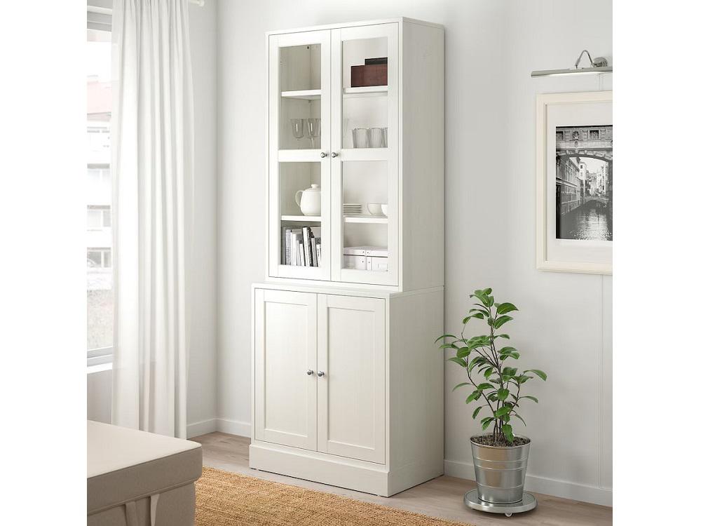 Книжный шкаф Хавста 11 white ИКЕА (IKEA) изображение товара