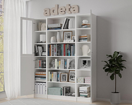 Изображение товара Книжный шкаф Билли 421 white ИКЕА (IKEA) на сайте adeta.ru